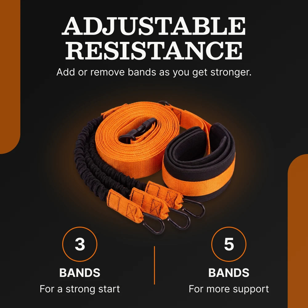 Adjustable Pull-Up Assist Resistance Bands Set