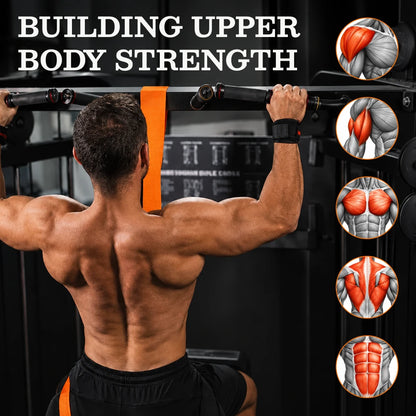 Adjustable Pull-Up Assist Resistance Bands Set